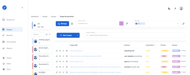 Backlink Manager