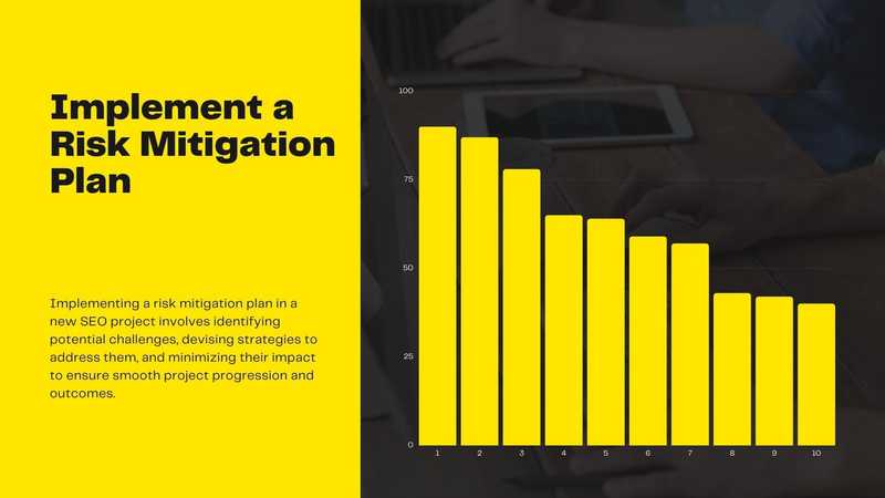 Implement a Risk Mitigation Plan  Implement a Risk Mitigation Plan