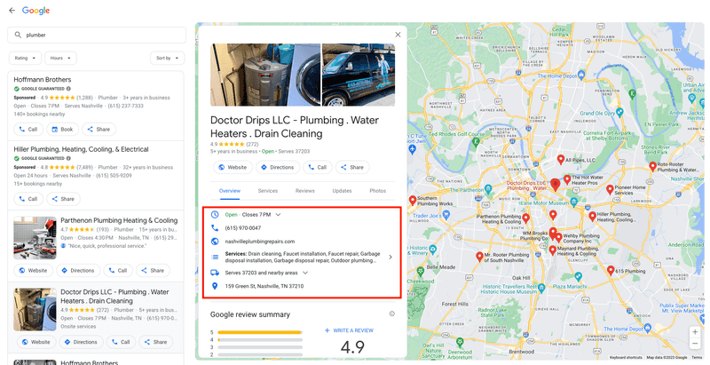 Google Business profile Google Business profile