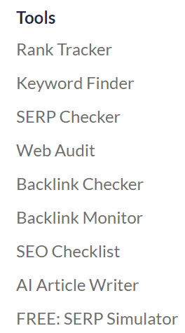 Ranktracker Ranktracker