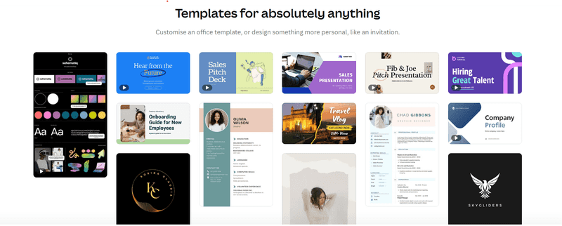 Canva Landing Page Canva Landing Page
