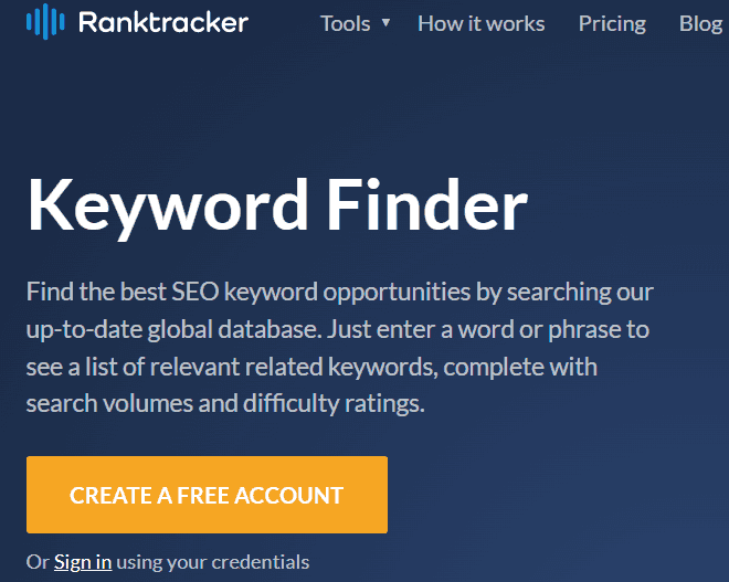 Ranktracker Ranktracker