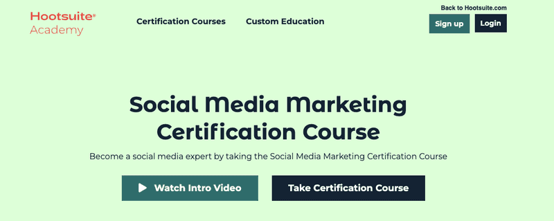 Strategic Social Media Marketing Certification Course Strategic Social Media Marketing Certification Course