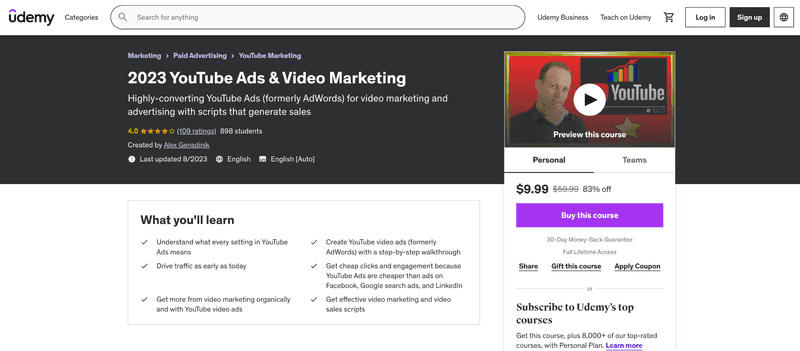 2023 YouTube Ads & Video Marketing 2023 YouTube Ads & Video Marketing