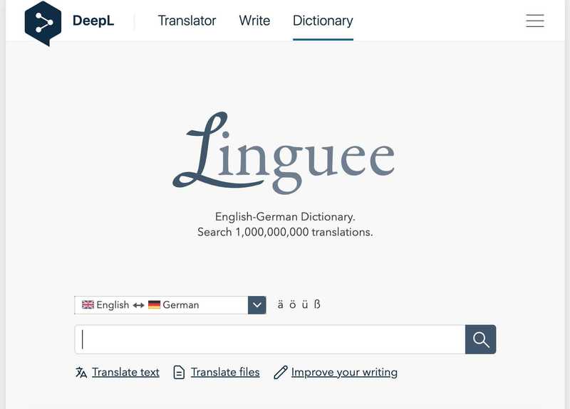 linguee linguee