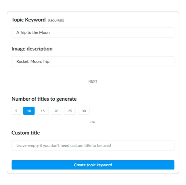Screenshot from Ranktracker Screenshot from Ranktracker