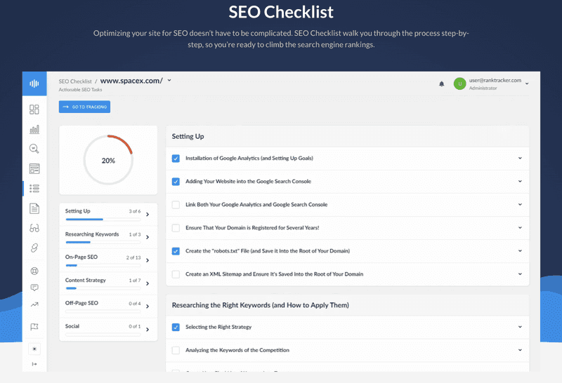 seo checklist